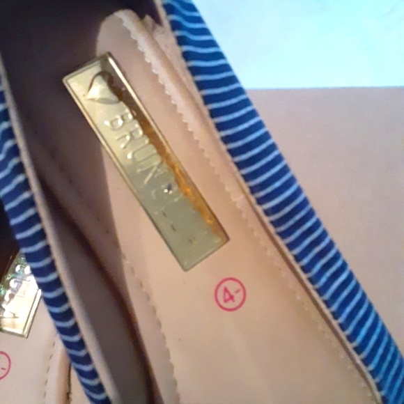 Brunella Striped Ballet Shoes - Picture 3 of 8